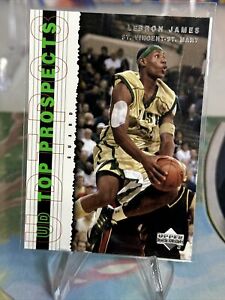 A74,414 - 2003-04 UD Top Prospects #3 LeBron James