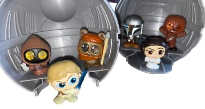 6 puertas Disney Guerra de las Galaxias con contenedor de bolas One Death Star Pod Foto 1 de 4