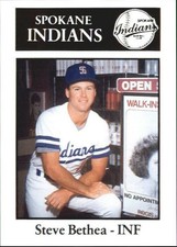 1989 Spokane Indians Sports Pro #25 Steve Bethea