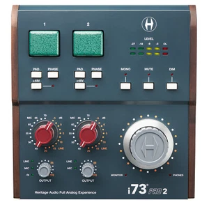 Heritage Audio i73 PRO 2 USB-C Audio Interface with Two 73 Preamps (Demo Deal) - Picture 1 of 4