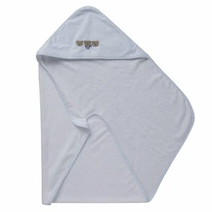 Hypoallergenic Baby Wrap Hooded One Size Bath Towel Soft Bamboo BBaby Towel - Picture 1 of 5