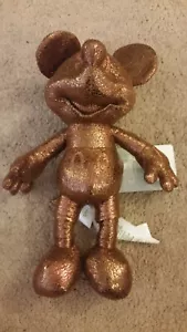 Disney Parks Mickey Mouse Bronze Plüschtier 10 Zoll Stofftier NEU!!! - Bild 1 von 4