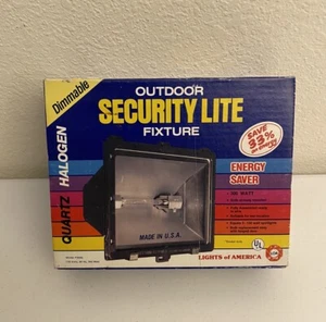 Dimmable Night Sun Quartz Halogen Security Light Model 3030 Lights America NEW - Picture 1 of 3