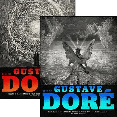 Best of Gustave Doré 2-Volume Set *BRAND NEW* Illustrations from History's,,, - Image 1 of 4