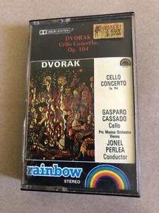 DVORAK Cello Concerto GASPARDO CASSADO / Perlea ~ Rainbow Australia Dolby - Picture 1 of 3