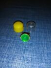 Vintage Gumball Machine Prize Ring With green Stone, Capsule