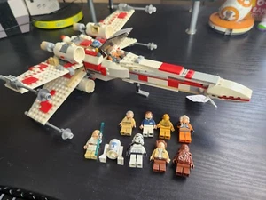 🔥🚨Vintage Lego 6212 Star Wars X-Wing Fighter Complete with Minifigures 2006 - Picture 1 of 11