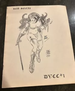 Delaware Valley Comic Con DVCC #1, VF/NM, magazine, Red Sonja Frank Thorne, 1976 - Picture 1 of 8