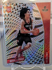 2020-21 Panini Revolution - Rookies #138 CJ Elleby Rookie Portland Trail Blazers
