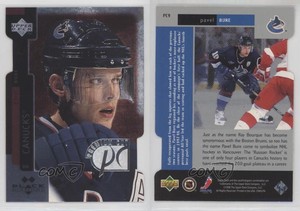 1997-98 Upper Deck Black Diamond Premium Cut Double Diamond Pavel Bure #PC9 HOF
