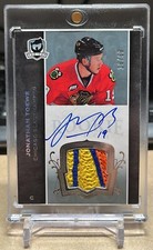 2007-08 The Cup #190 Jonathan Toews RC PATCH AUTO 19/99 - JERSEY NUMBER 1/1