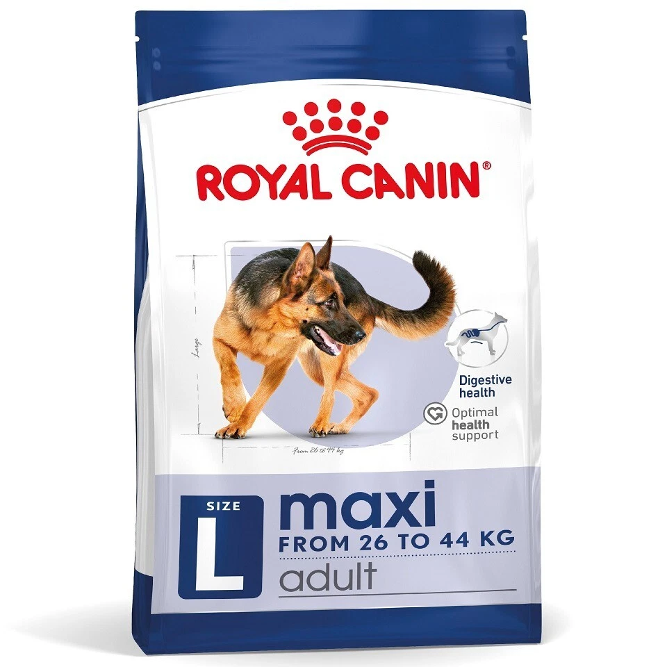15 kg ROYAL CANIN Maxi Adult Trockenfutter adulte große Hunde gesunde Verdauung - Bild 1 von 4