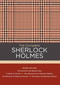 The Complete Sherlock Holmes (Chartwell Classics) - Hardcover - VERY GOOD