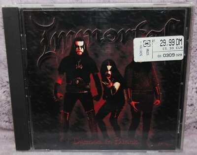 Immortal - Damned In Black  CD  Darkthrone Endstille Gorgoroth Marduk Bathory  - Bild 1 von 3