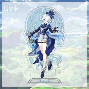 Genshin Impact Anime Furina Desktop Stand Figure Cosplay Collect Gift #18 - Picture 1 of 3