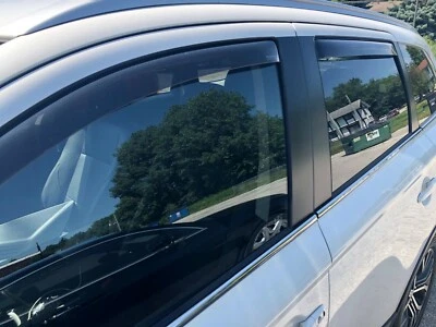 VOLVO XC60 PROTECTORES DE LLUVIA EN CANAL DEFLECTORES DE VIENTO 2010-2017 Foto 1 de 2