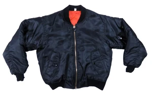 Rothco USAF MA-1 Reversible Military Intermediate Full Zip Flyers Bomber Jacket - Picture 1 of 10