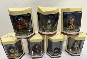 Disney Tiny Kingdom Figurines Lot of 7 In Original Boxes Cat Queen Caterpillar + - Picture 1 of 20