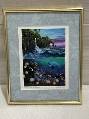 Impresión Window To Paradise de Larry Dotson enmarcada y artista firmada a mano Foto 1 de 4