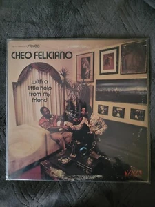 Cheo Feliciano with Little help.Orig Vaya '73.Sterling/LH=Lee Hulko Press.Vg+ - Picture 1 of 7