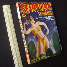 Startling Stories USA SF Mag 1950 Vintage V22#2 Jack Vance, L.Ron Hubbard.