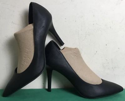 Zapatos de vestir negros Brash tacones de aguja 3,5" punta puntiaguda para mujer talla 9,5 Foto 1 de 4