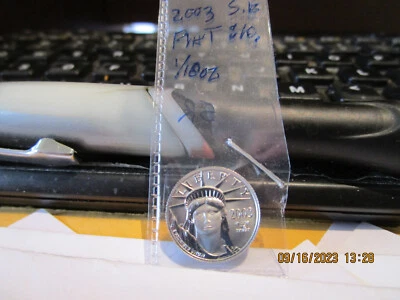 2003 Platinum Eagle 1/10 Qz.  MS +++++ - Image 1 of 4
