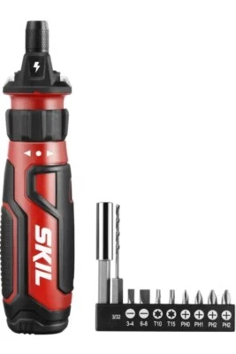 Skil New USB Rechargeable 4V Cordless Screwdriver with Circuit Sensor Technology - Image 1 of 4