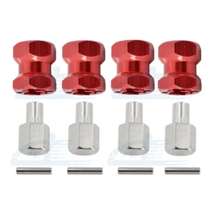 4x 12mm Wheel Hex Hub Drive Adaptor 15mm Extension For 1/10 RC Crawler Scx10 D90 - Picture 1 of 19