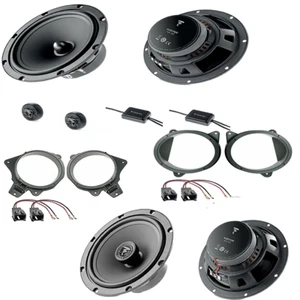 KIT 6 CASSE ALTOPARLANTI PEUGEOT 207 ANT+POST FOCAL CON SUPPORTI E CONNETTORI - Imagen 1 de 1