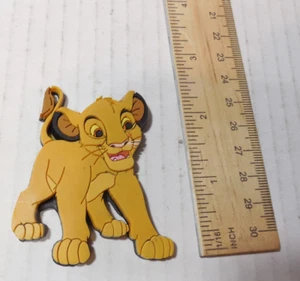 Simba Lion King Disney Movie  Applause Vintage rubber Magnet - Picture 1 of 3