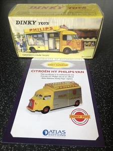 ATLAS EDITIONS DINKY TOYS 587 Camionnette Citroen "Philips" - SEALED & CERTIF - Bild 1 von 7