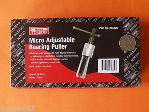 MICRO ADJUSTABLE MECHANICAL BEARING PULLER 1TON SCREW LGTH 165mm TOLEDO QUALITY - Imagen 1 de 1