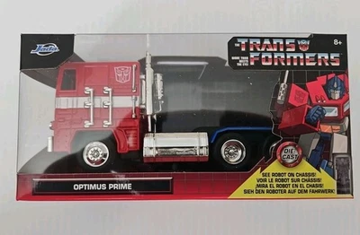 Hollywood Rides 变形金刚 G1 Optimus Prime 拉回 1: 32 英寸 压铸 Jada — 第 1/4 张图片