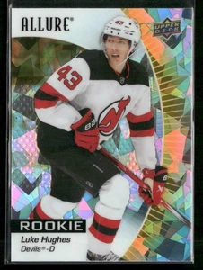 2023-24 Upper Deck Allure - Rookies Luke Hughes #139 Yellow Taxi (RC) - Picture 1 of 2