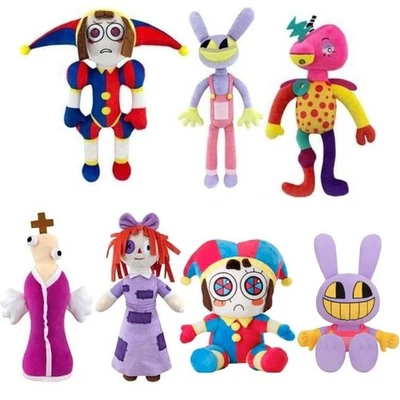 Figura de peluche de dibujos animados The Amazing Digital Circus Pomni Jax juguetes regalo único niños Foto 1 de 4