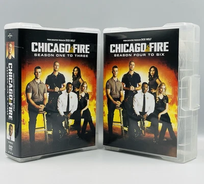 Chicago Fire Season 1-6 DVD Box Sets 2018  36 Discs PAL 15+ - Image 1 of 4