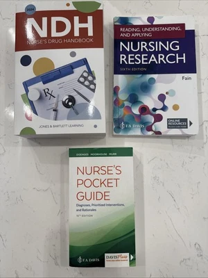 NURSING SCHOOL 3 BOOKS - Image 1 of 3