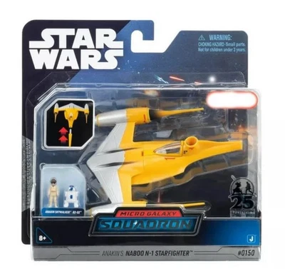 Star Wars Micro Galaxy Squadron Anakin's Naboo N-1 Starfighter #0150 - Image 1 of 4