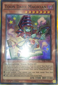 Yugioh Toon Dark Magician TDIL-EN032 Juego de Cartas Coleccionables TCG CCG - Imagen 1 de 1
