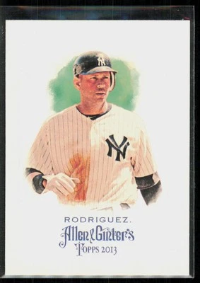 2013 Topps Allen & Ginter Alex Rodriguez New York Yankees #328 - Image 1 of 2