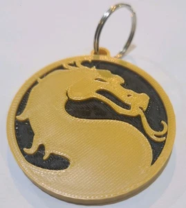 Schlüsselanhänger 3D-gedruckt Mortal Kombat.   KC83 - Bild 1 von 1