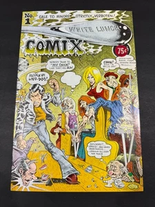 White Lunch Comix #1.....Rip Off Press 1972 .....VF-.......Underground Comix - Picture 1 of 3