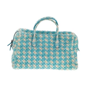 BOTTEGA VENETA INTRECCIATO Handtasche Leder Outlet Blau - Bild 1 von 8