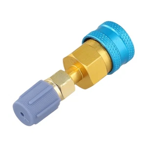 A/C Hose Charging Car Air Conditioning Brass Connector High Universality Fitment - Picture 1 of 12