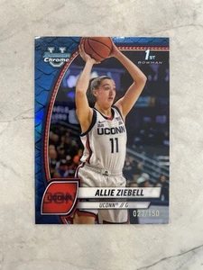 2024-25 Bowman Chrome University Allie Ziebell 1st Reptillian Blue /150! UCONN - Picture 1 of 2