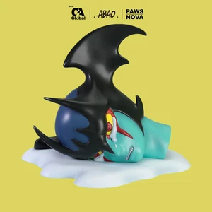 ABAO CRYING DEVILMAN Green Limited Ver. Collectible Fashion Figure 23.5cm New - Picture 1 of 8