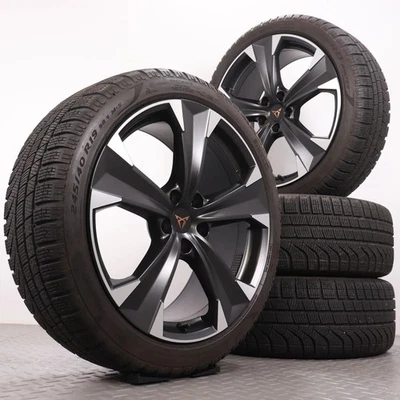 Winterräder 19 Zoll Seat Ateca 5FP & Cupra KH Original Alufelgen 245/40R19 DOT23 - Bild 1 von 4