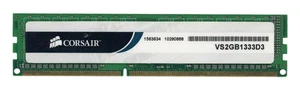 RAM Module Corsair VS2GB1333D3 2GB DDR3-1333MHz PC3-10600 Non-Ecc - Picture 1 of 2