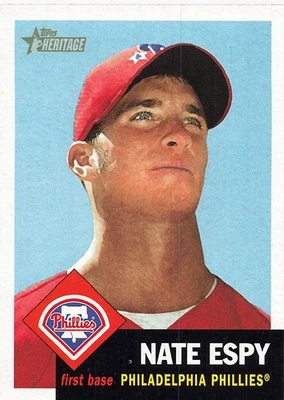 NATE ESPY 2002 TOPPS HERITAGE #208 - Image 1 of 2